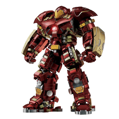 2700+ PCS Iron Heroes Building Block Set, Action Figure Mech Buster DIY Brick Construction Toys for Kids & Adult Collectors Gift Set