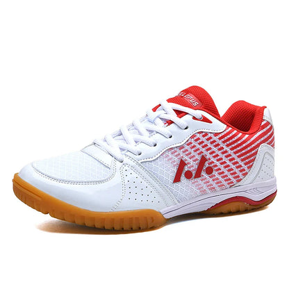 Unisex Non-Slip Breathable Table Tennis Shoes – Wear-Resistant Sports Training Sneakers