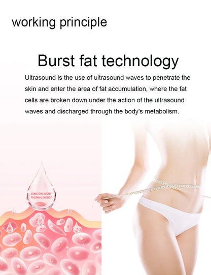 40K Cavitation 4 in 1 Ultrasonic RF Machine – Body Shaping, Weight Loss, Skin Tightening & Facial Lifting Device