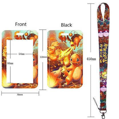 Neck Strap Lanyard for Keys and ID Cards – Badge Holder, Keychain, Key Rings, Fashion Accessory Gift