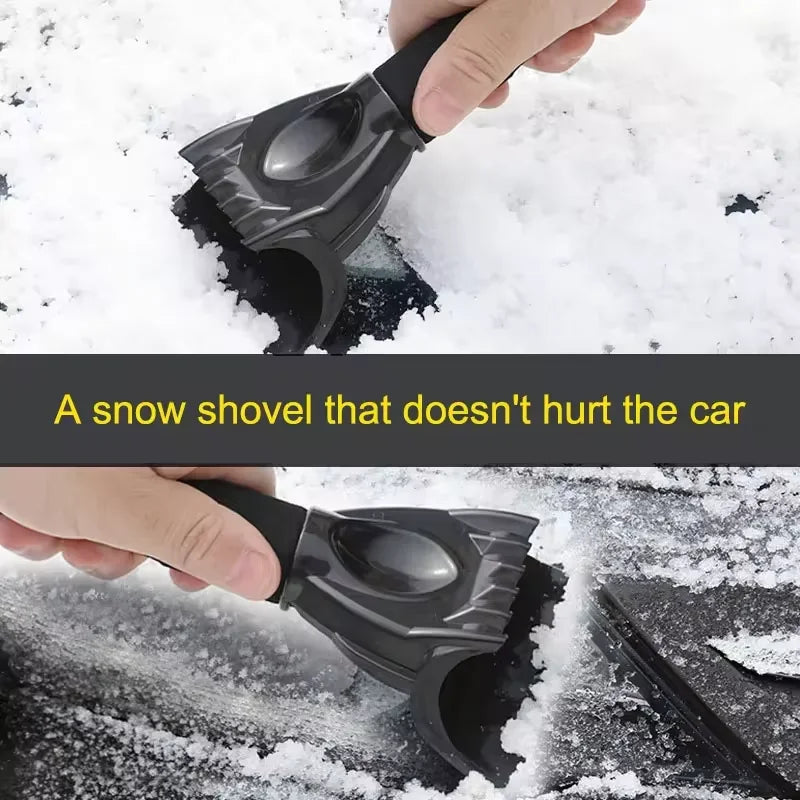 Car Windshield Snow Shovel – Winter Frost & Snow Removal Tool for Windows & Doors