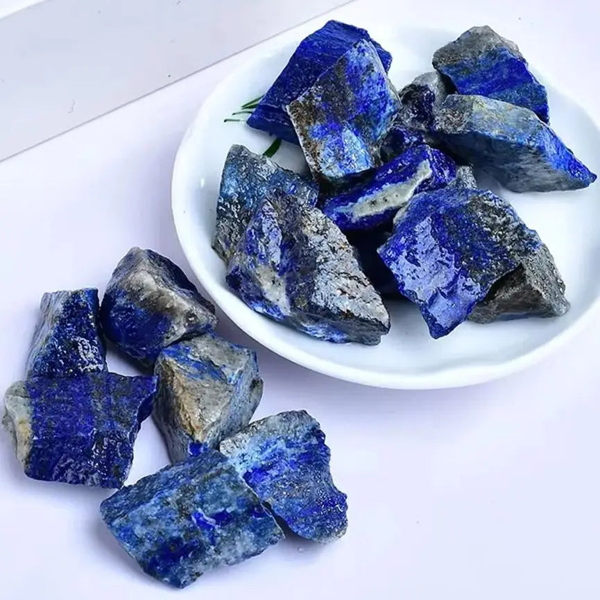 Natural Afghanistan Lapis Lazuli Stone – High-Quality Raw Quartz Mineral for Healing & Spiritual Crystals