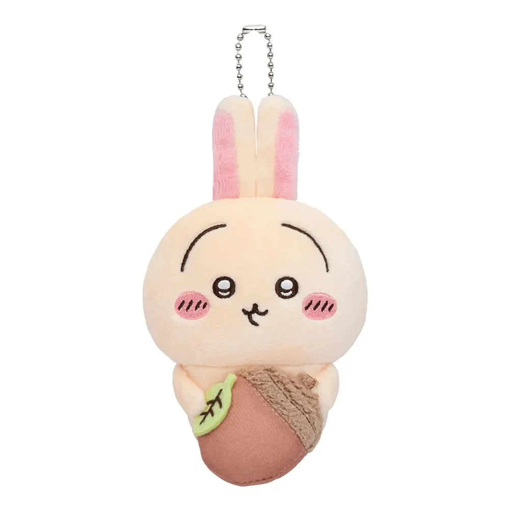 11CM Kawaii Chiikawa Hachiware Usagi Plush Keychain — Soft Cartoon Doll Bag Pendant Toy Gift