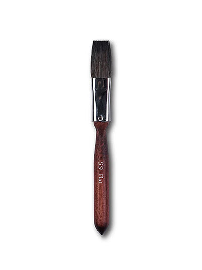 Artsecret Mini Dagger Oval Flat Squirrel Hair Brushes Set – Professional Watercolor Painting Tools