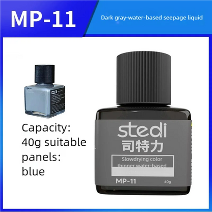 Stedi Panel Liner Paint MP10-MP29 – 40g Water-Based Fluorescent Ink for Model Building & Panel Line Accents