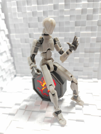 Titan 13 Action Figures – 3D Printed Multi-Jointed Movable Lucky 13 & Nova 13 Collectibles