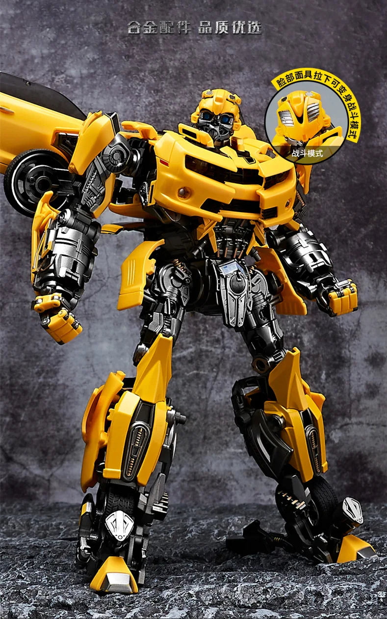 Autobots Transformation Toy – 28cm Alloy Warhammer Bumblebee Action Figure, Boy’s Birthday Gift