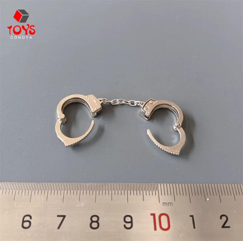 Vstoys 1/6 Scale Metal Handcuffs – Openable Soldier Scene Props for 12-inch Action Figures