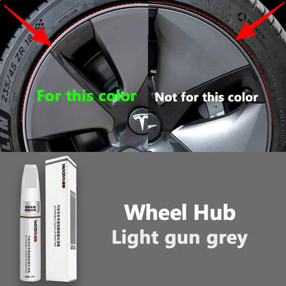 Tesla Model 3/Y/X Pearl White Paint Repair Pen – Touch-Up Kit for Auto Paint Restoration