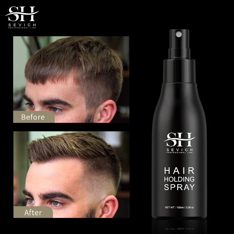 100ml SEVICH Hair Fiber Holding Spray - Thickening Styling Mist for Men & Women with Long-Lasting Hair Volume
