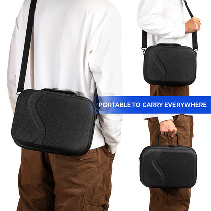 Storage Case for Meta Quest 3 & BOBOVR M3 Pro – Waterproof Hard Shell Travel Case with Shoulder Strap
