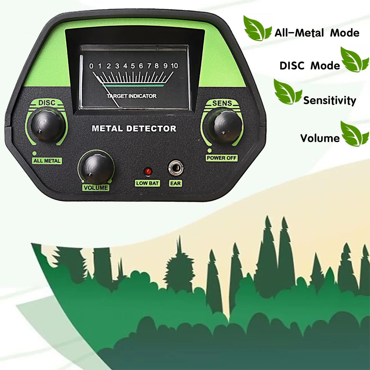 GTX5030H Underground Metal Detector – High-Sensitivity Treasure Hunter for Gold, Coins & Metals