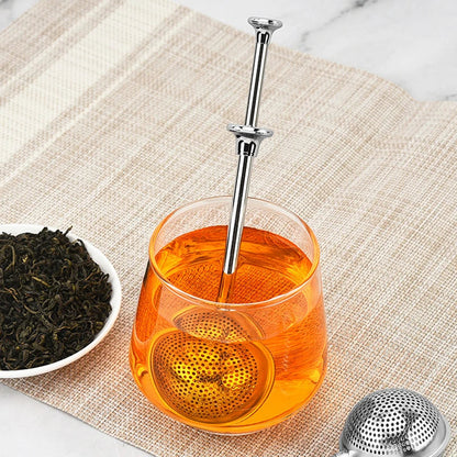 Household Kitchen Tea Infusion Sieve Tool – 304 Stainless Steel Tea Set, Tea Filter for Spice Bag Infusion