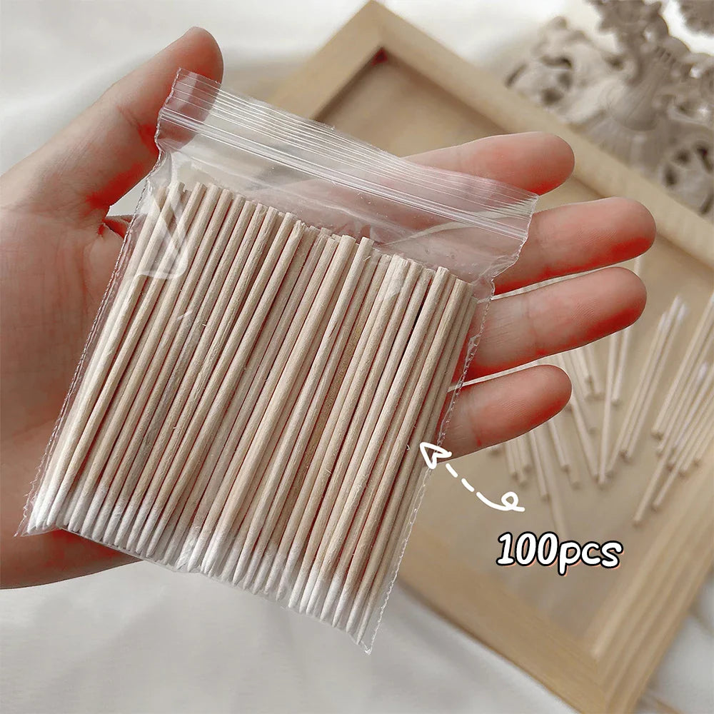 100–1000PCS Lint-Free Cotton Pads – Professional Nail Wipes for Gel Polish Removal & Nail Art Cleaning