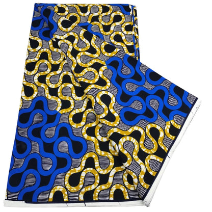 100% Cotton Real Wax Ankara Fabric - 2026 African Print Wedding Dress Sewing Fabric