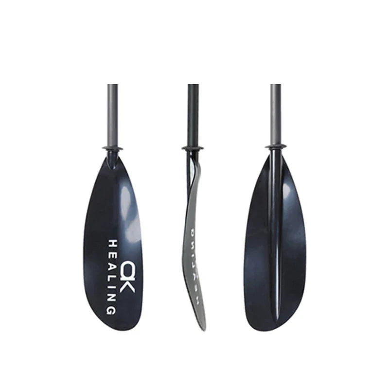 2-Section Kayak Paddle – Inflatable Stand Up Paddle with ABS Double Blade & Fiberglass Shaft