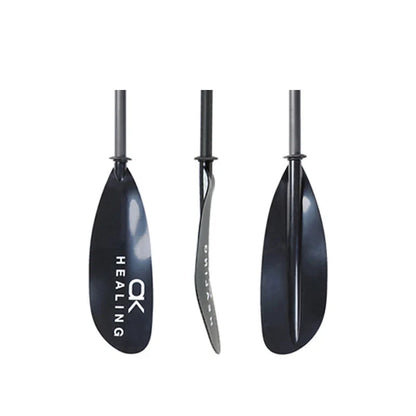 2-Section Kayak Paddle – Inflatable Stand Up Paddle with ABS Double Blade & Fiberglass Shaft