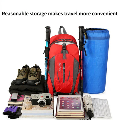 Outdoor Mountaineering Backpack for Men and Women - Versatile Cycling and Sports Leisure Travel Backpack