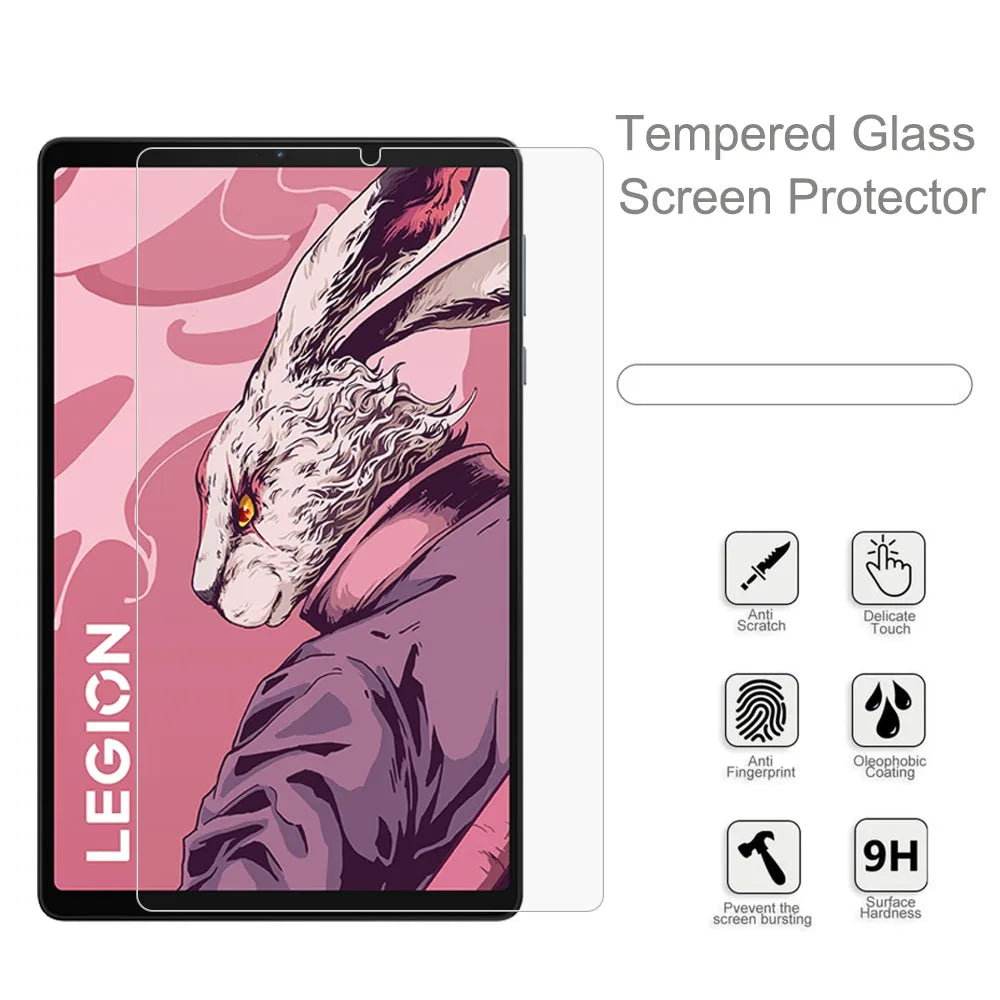 2-Pack HD Tempered Glass Screen Protector for Lenovo Legion Y700 2023 8.8" Tablet – Scratch Resistant Protective Film