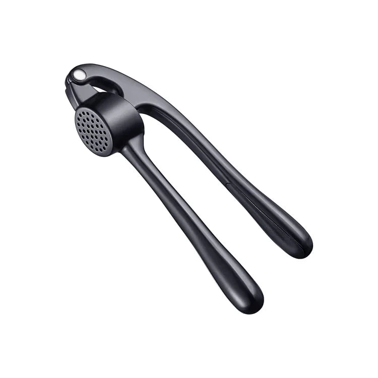 LMETJMA Stainless Steel Garlic Press — Easy Squeeze Garlic Mincer & Crusher Kitchen Tool JT202