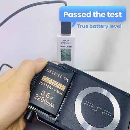 OSTENT 2200mAh 3.6V Rechargeable Lithium Battery for Sony PSP1000 PSP-280