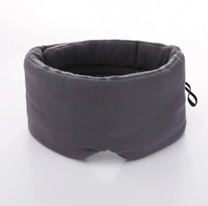 Travel Eyepatch Sleeping Eye Mask – Soft Cotton Silk Blindfold, Portable Eye Cover for Men & Women