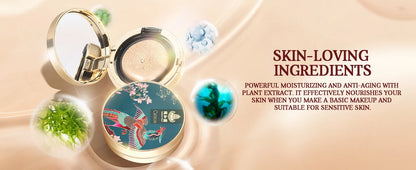 Catkin Phoenix Cushion Foundation – Full Coverage, Sheer Satin Finish, Light Beige with Refill Included