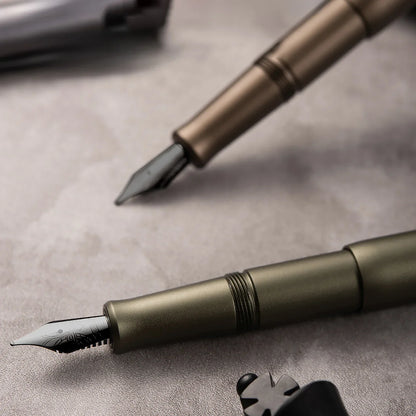 Hongdian M2 Mini Fountain Pen - Black Forest Metaverse Design, EF/F Nib, High-Quality Writing Stationery for School and Office, Premium Gift