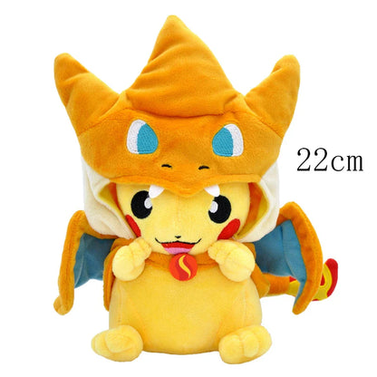 70 Styles Pokémon Plush Toys — Dragapult, Gengar, Pikachu, Eevee & Evolution Dolls Christmas Gift for Kids