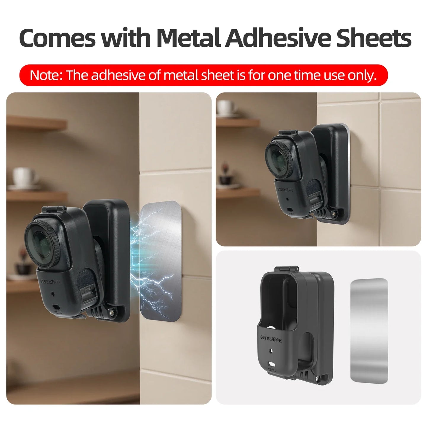 Magnetic Mount Stand for DJI Osmo Nano – Foldable Quick Release 360° Rotating Base Accessory