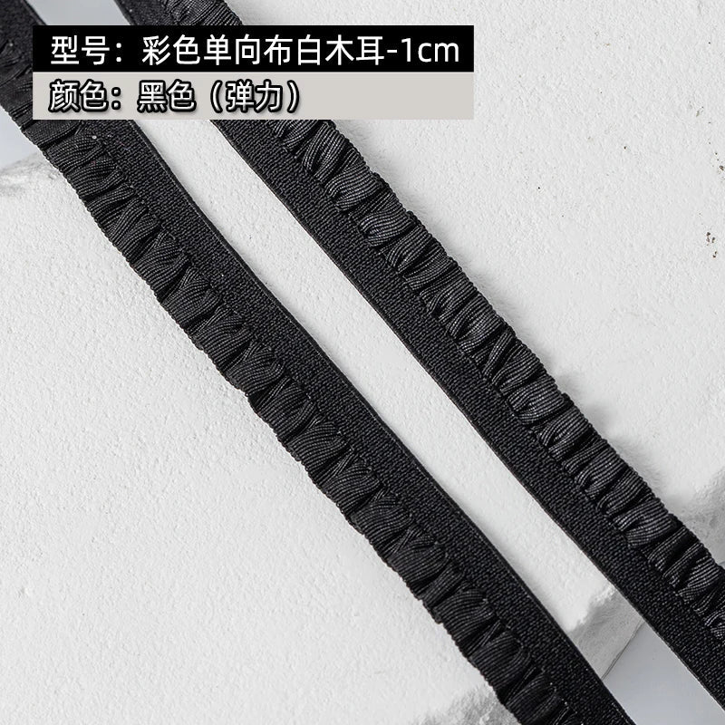 5m Elastic Lace Trim Ribbon for Dress Decoration, DIY Sewing & Crafts