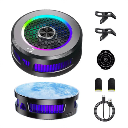 15W Extreme Cooling Phone Cooler with Ice Technology – Semiconductor Magnetic & Clip-On Phone Fan for iPhone, Xiaomi, Vivo & Oppo Devices