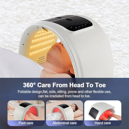 Professional 7-Color PDT LED Mask – Red Light Therapy Facial Device for Skin Rejuvenation, Face Lift & Anti-Wrinkle Treatment