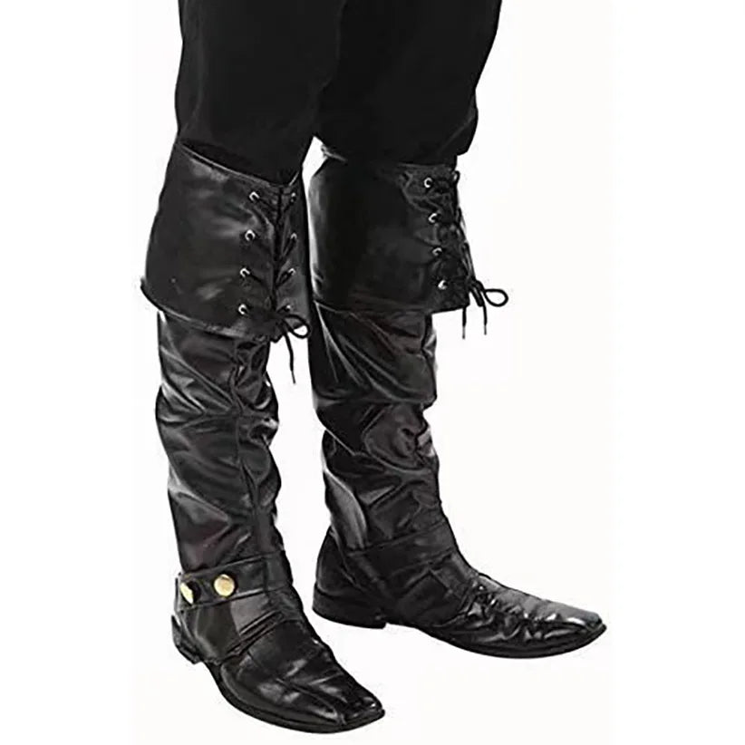 Medieval Viking Gothic Cosplay Shoes – Renaissance Warrior Knight Costume Footwear for Men & Women, Halloween & Carnival Party