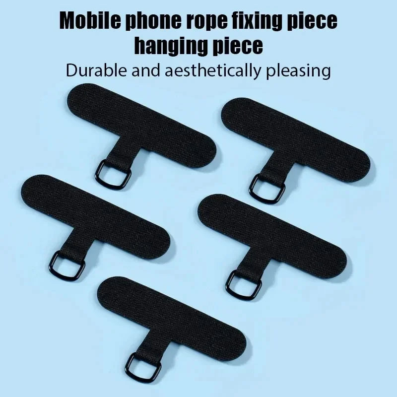 Universal TPU Anti-Lost Phone Lanyard – 10/5/1PCS Detachable Nylon Hanging Cord Strap, Card Gasket & Tether Pad