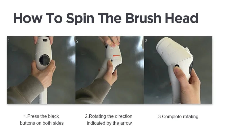 8 in 1 Multifunctional Electric Cleaning Brush – Rotatable LED Night Light Bathroom & Kitchen Household Scrubber