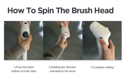 8 in 1 Multifunctional Electric Cleaning Brush – Rotatable LED Night Light Bathroom & Kitchen Household Scrubber
