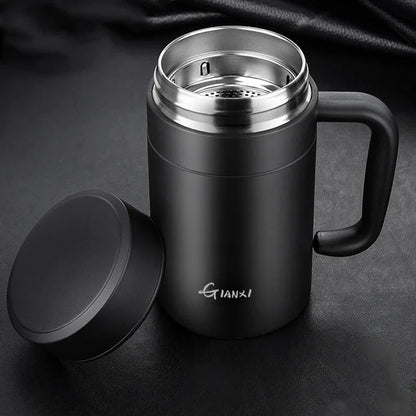 Large Capacity Stainless Steel Vacuum Flask Heat Preservation Insulated Household Cup