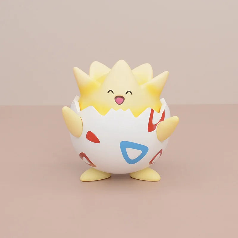 Kawaii Pokémon Togepi Figure – Happy Anime Car & Desktop Ornament, Cute Collectible Toy for Boys & Girls, Surprise Gift