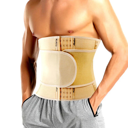 Men’s Waist Trainer Sports Belt — Weight Loss Waist Cincher Trimmer Girdle Corset Body Shaper Wrap