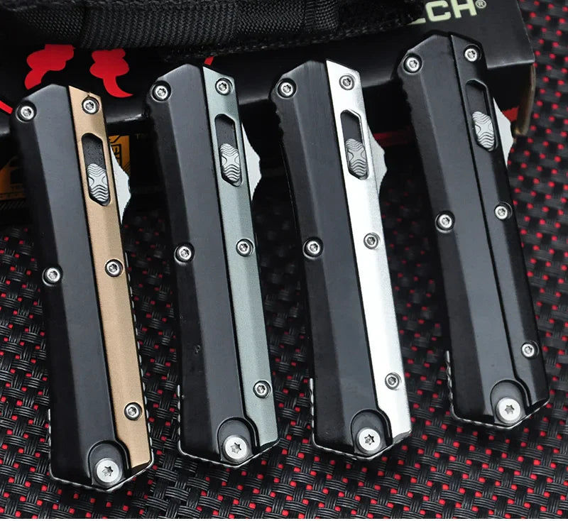 GK Series Mini Micro Tactical Pocket Knife – M390 Steel Zinc Alloy Handle EDC Outdoor Camping & Self-Defense Tool