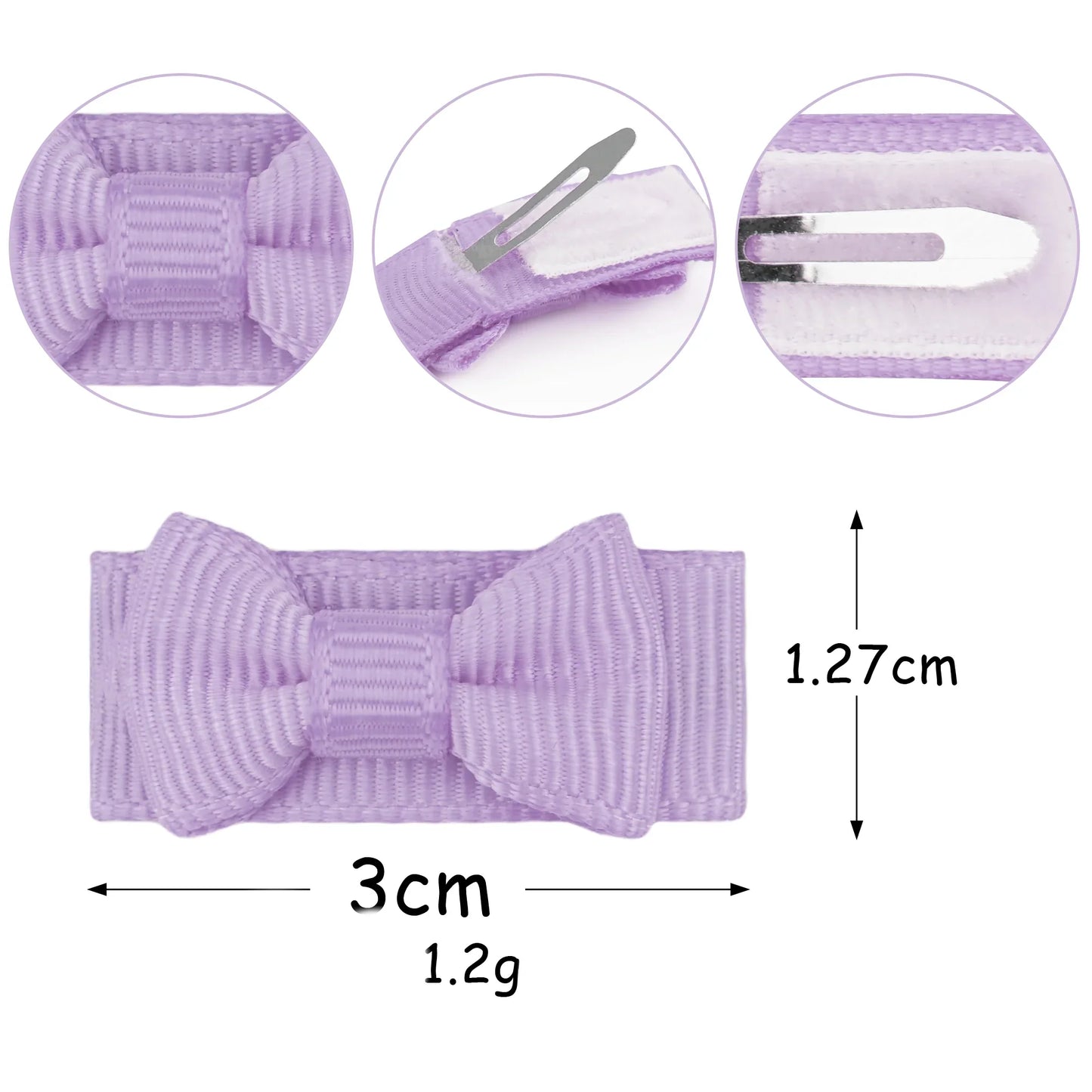20Pcs Baby Hair Clips Set – Gentle Lanugo Headdress Trumpet Princess Hairpins for Toddlers