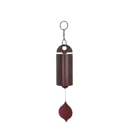 Copper Wind Chimes - Retro Serenity Bell with Deep Resonance, Metal Cylinder for Outdoor Patio Decor