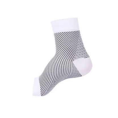 Sports Ankle Support Brace – Compression Sleeve Sock for Plantar Fasciitis, Achilles Tendonitis & Heel Pain