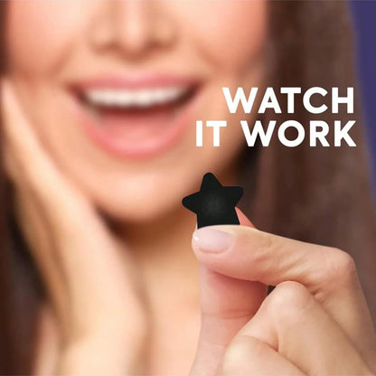 600 Black Star Pimple Patches – Celebrity-Inspired Waterproof Acne Concealer Dots, 600 Count Limited Edition