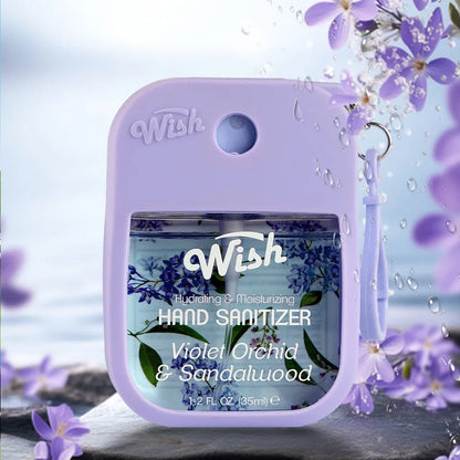 Moisturizing Hand Sanitizer Spray - Coconut, Watermelon, Cucumber & Cherry Blossom Scented Hand Cleaning Mist