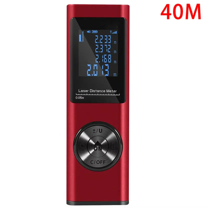 40M/60M Mini Smart Laser Distance Meter | Portable USB Rechargeable Infrared Rangefinder