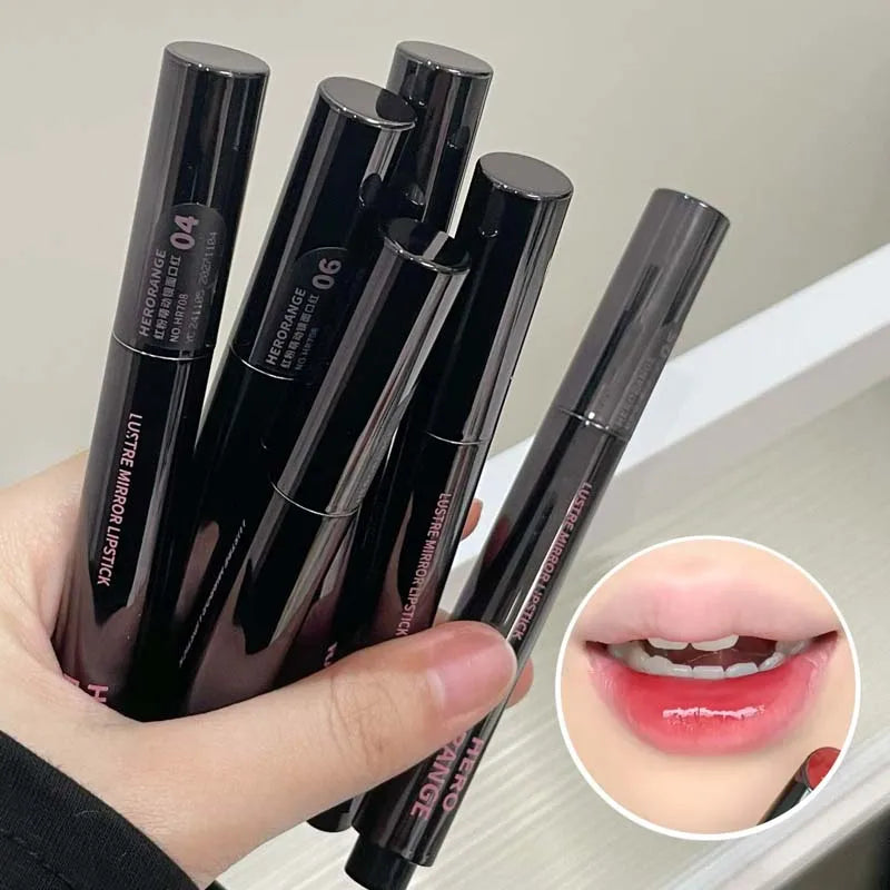 Moisturizing Mirror Lipstick - Smooth Texture Rich Color Long-Lasting Lip Makeup