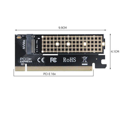 PCIe NVMe Adapter - M.2 PCI Express 3.0 X1 X4 X8 X16 Expansion Card for 2230 2242 2260 2280 M.2 SSD
