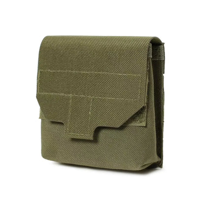 Tactical Mini MOLLE Utility Pouch - IFAK Medical EDC Gear Bag with Flashlight & Earplug Holder